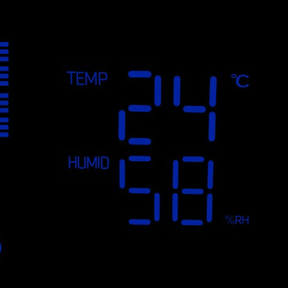 Umidificator de Aer cu Aromaterapie cu Senzor de Umiditate si Temperatura, Temporizator, Ultrasunete, Abur Cald/Rece, Mod Noapte, Panou Tactil, LCD, 4.5L, Telecomanda, Negru