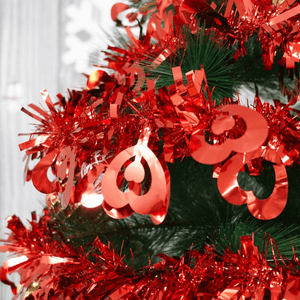 Beteala de Craciun, Diverse Modele, 2m x 11cm, Rosu, Albastru, Roz