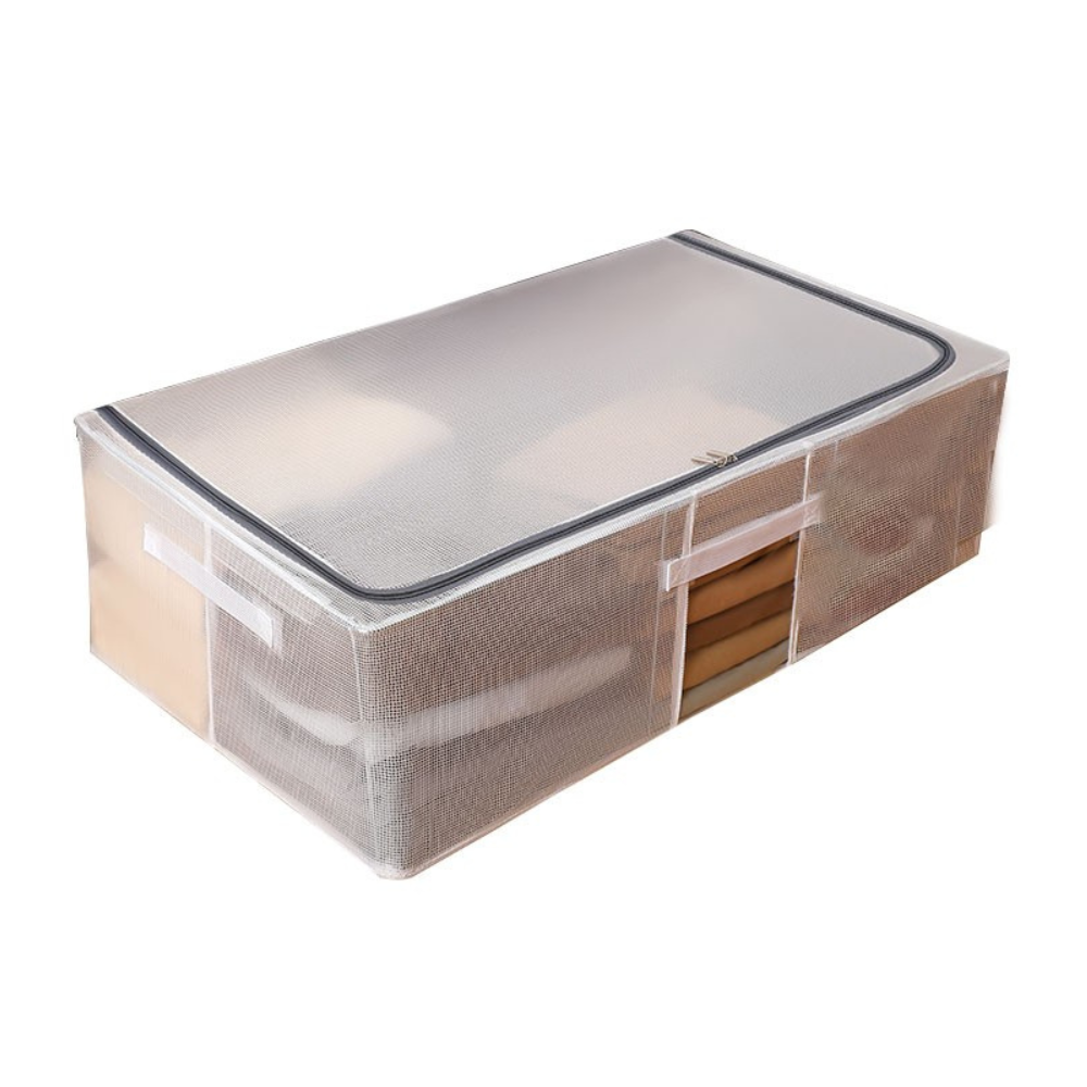 Cutie Depozitare Haine, Incaltaminte, Impermeabil, Pliabil, din Plasa PVC