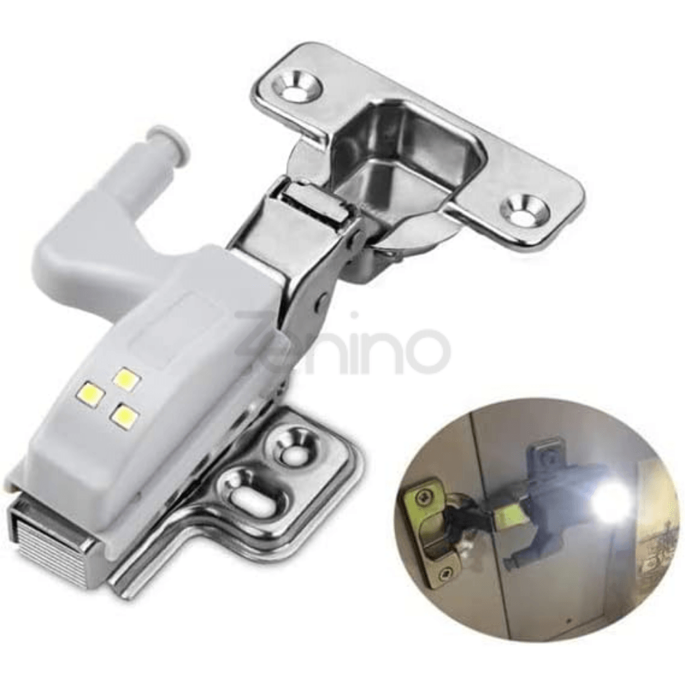 Senzor LED pentru Balamale, Aprindere Automata, Luminare Puternica, Montare Usoara