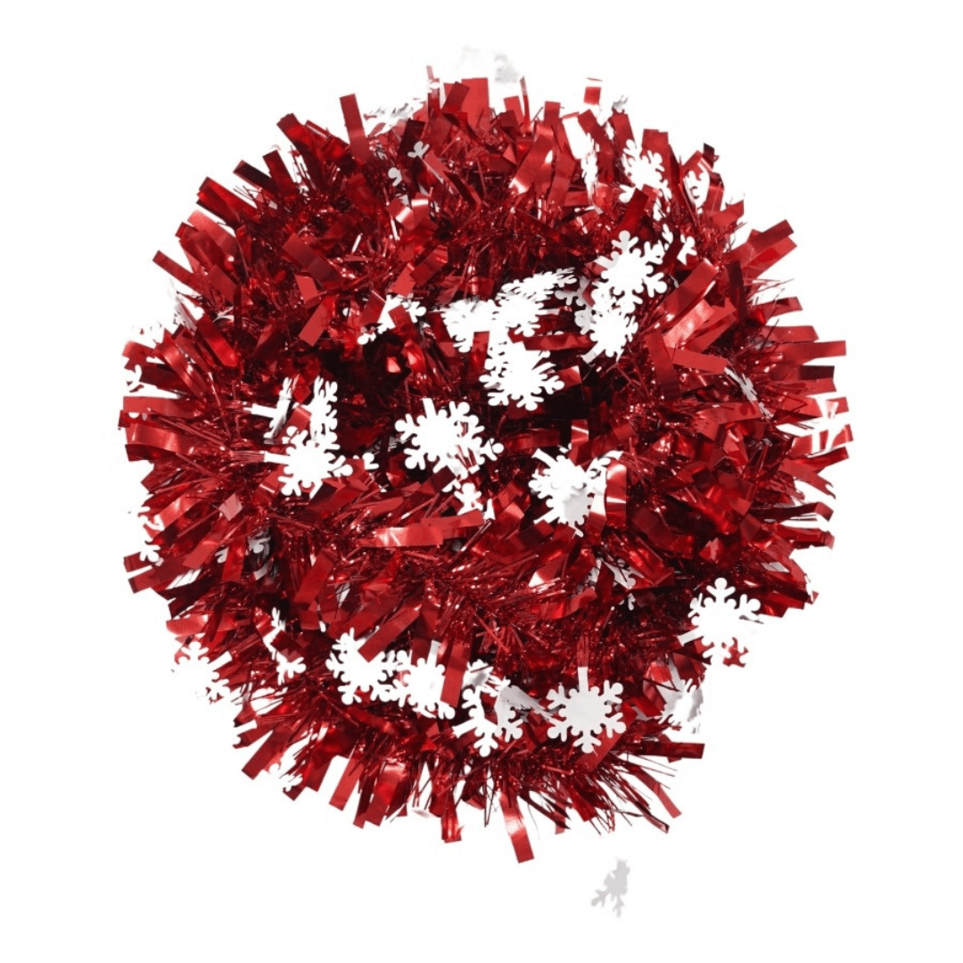 Beteala de Craciun, Diverse Modele, 2m x 11cm, Rosu, Albastru, Roz