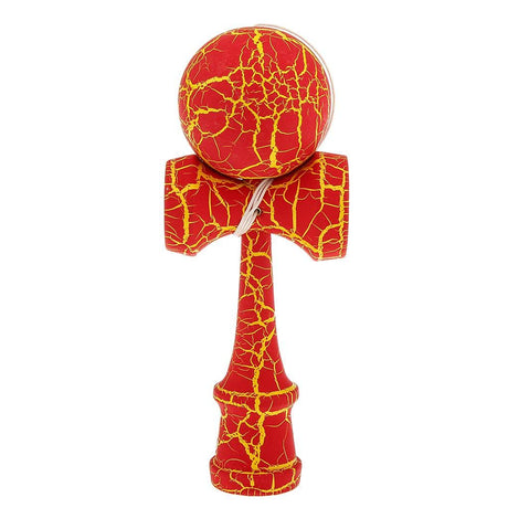Kendama Original Profesional, Crack, 18cm, din Lemn, Joc Interactiv, Copii si Adulti