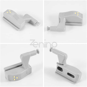 Senzor LED pentru Balamale, Aprindere Automata, Luminare Puternica, Montare Usoara
