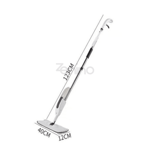 Mop Plat cu Pulverizator, Rezervor 350 ml, Multiple Suprafete, Curatare Eficienta, Rezerva din Microfibra