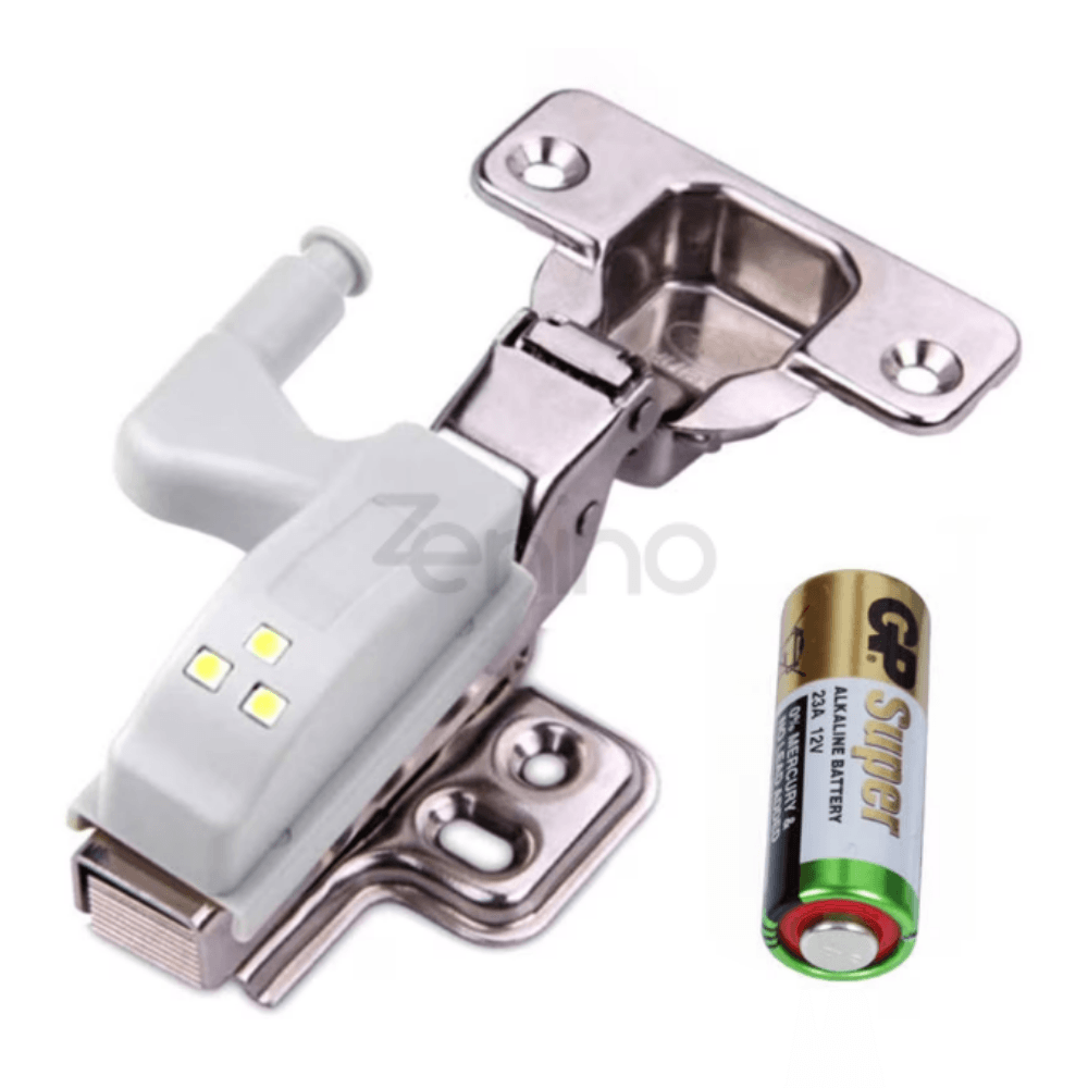 Senzor LED pentru Balamale, Aprindere Automata, Luminare Puternica, Montare Usoara