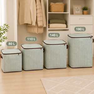 Husa Depozitare 80-180 Litri, Inchidere cu Fermoar, Material Textil, Pliabil