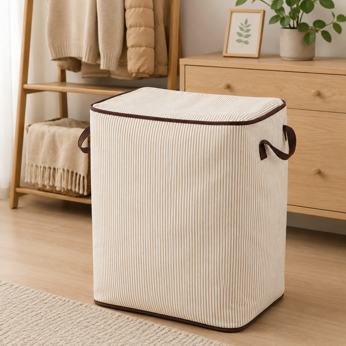 Husa Depozitare 80-180 Litri, Inchidere cu Fermoar, Material Textil, Pliabil