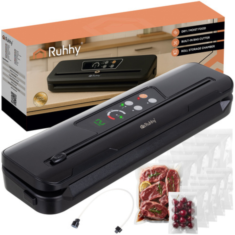 Aparat Vidat si Sigilat Alimente, 110W, Pungi Incluse, 80 kPa