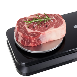 Aparat Vidat si Sigilat Alimente, Cantar Incorporat, 120W, Pungi Incluse, Negru