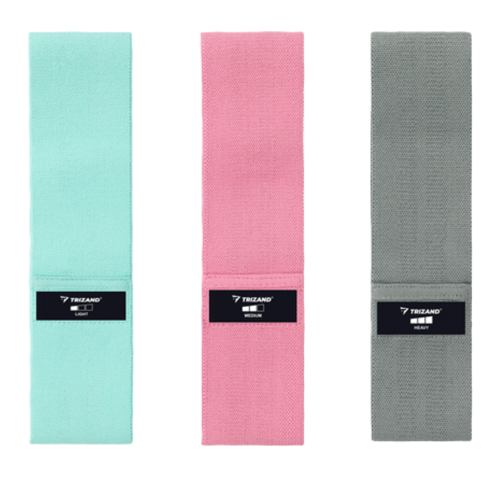 Set Benzi Elastice de Rezistenta, Tonifiere, Interior Antiderapant