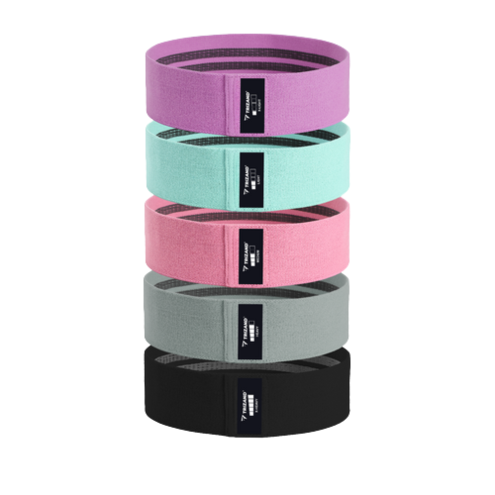 Set Benzi Elastice de Rezistenta, Tonifiere, Interior Antiderapant