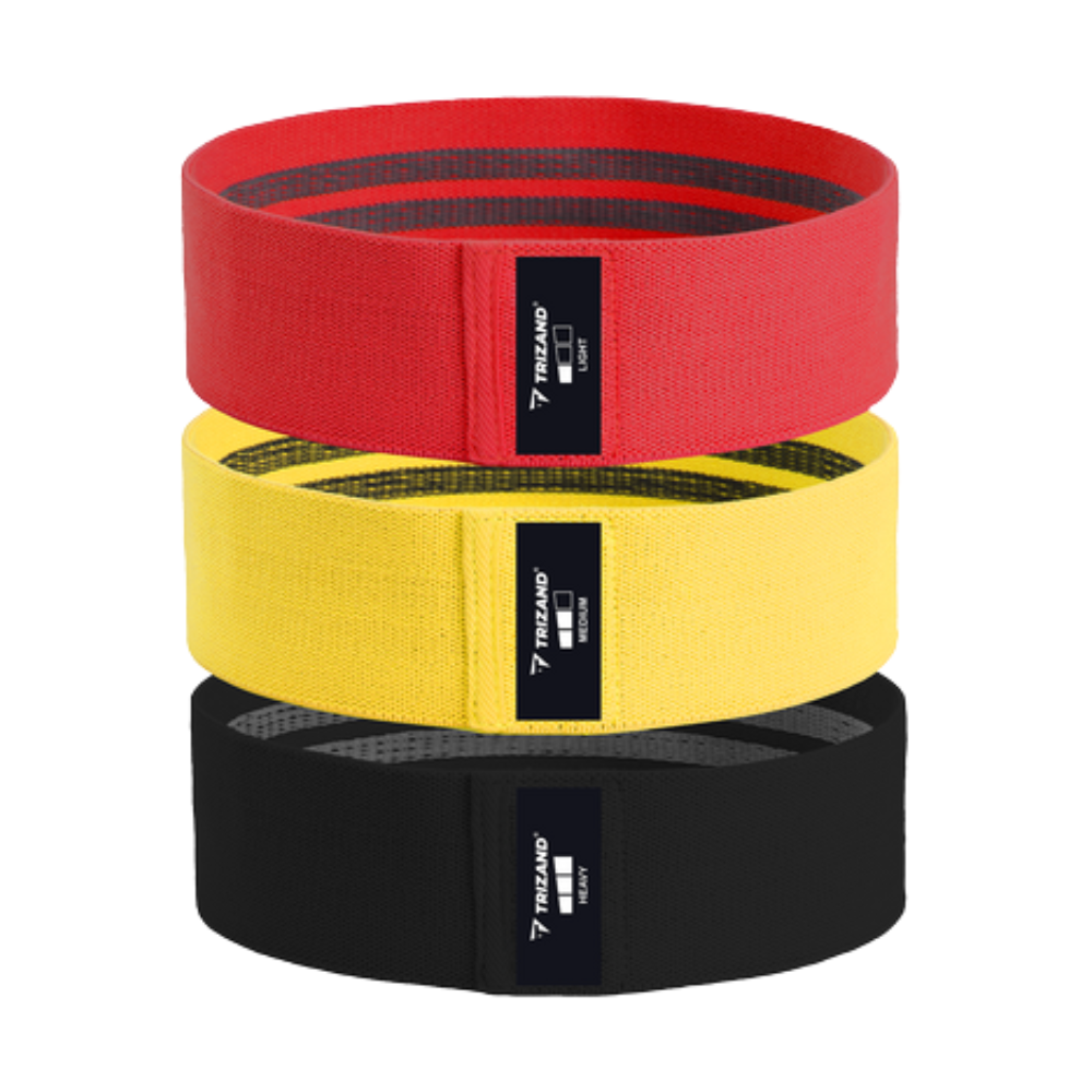 Set Benzi Elastice de Rezistenta, Tonifiere, Interior Antiderapant