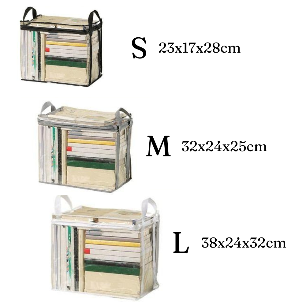 Geanta Depozitare, Impermeabil, din PVC, 3 Dimensiuni, Transparent
