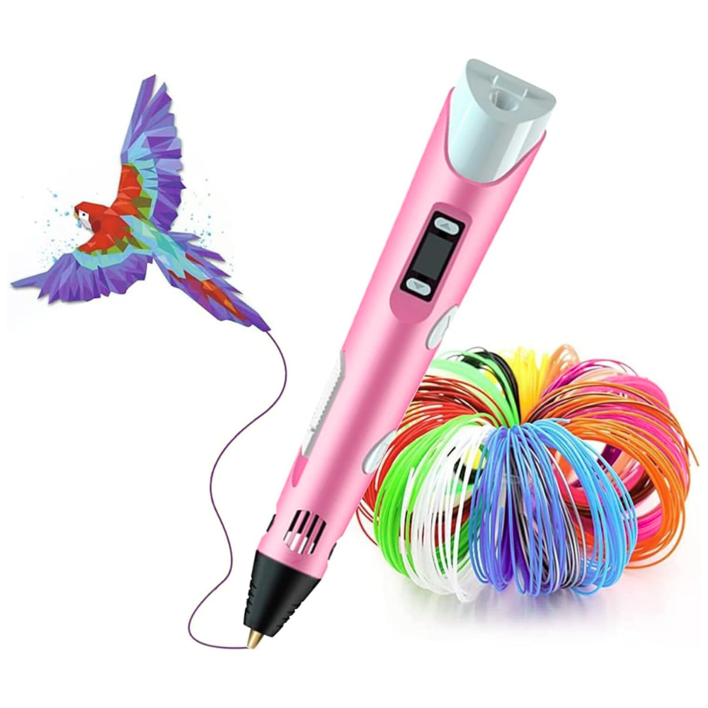 Creion cu Filament 3D, Incarcare USB, Multicolor