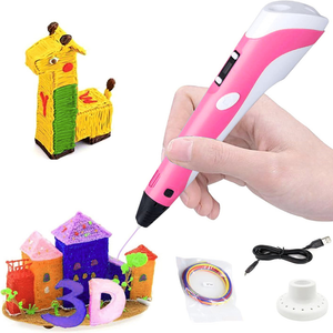 Creion cu Filament 3D, Incarcare USB, Multicolor