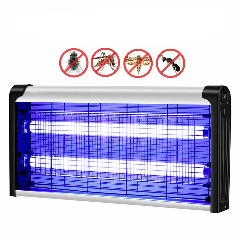 Lampa Electrica Anti-Insecte, 2 Tuburi UV, Alimentare la Priza