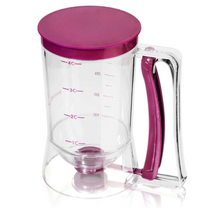 Dispenser Aluat, pentru Prajituri, 900ml, Maner cu Arc, din Plastic