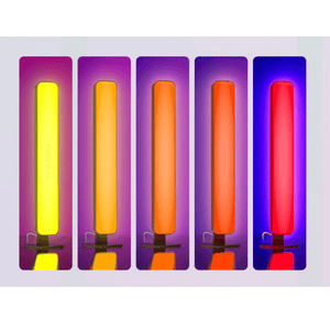 Lampa de Birou RGB, 14 LED, 10W, Putere 5V, Telecomanda Control, Cablu USB, 25.5x4x3.5cm