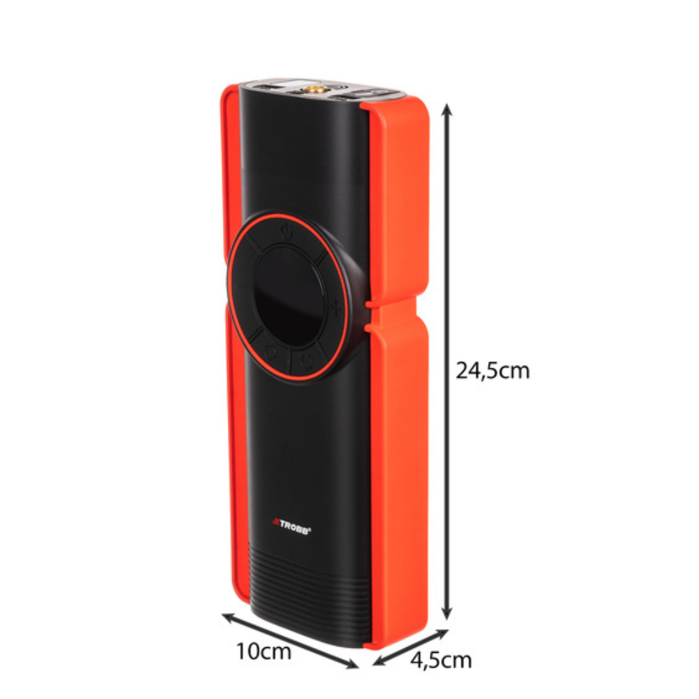6в1 Автомобилен токоизправител, Стартер 800A, 120W, 12V/10A, 10000 mAh, LED фенерче, Компресор