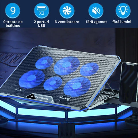 Cooler Laptop Ice K15, Gaming & Business, 17