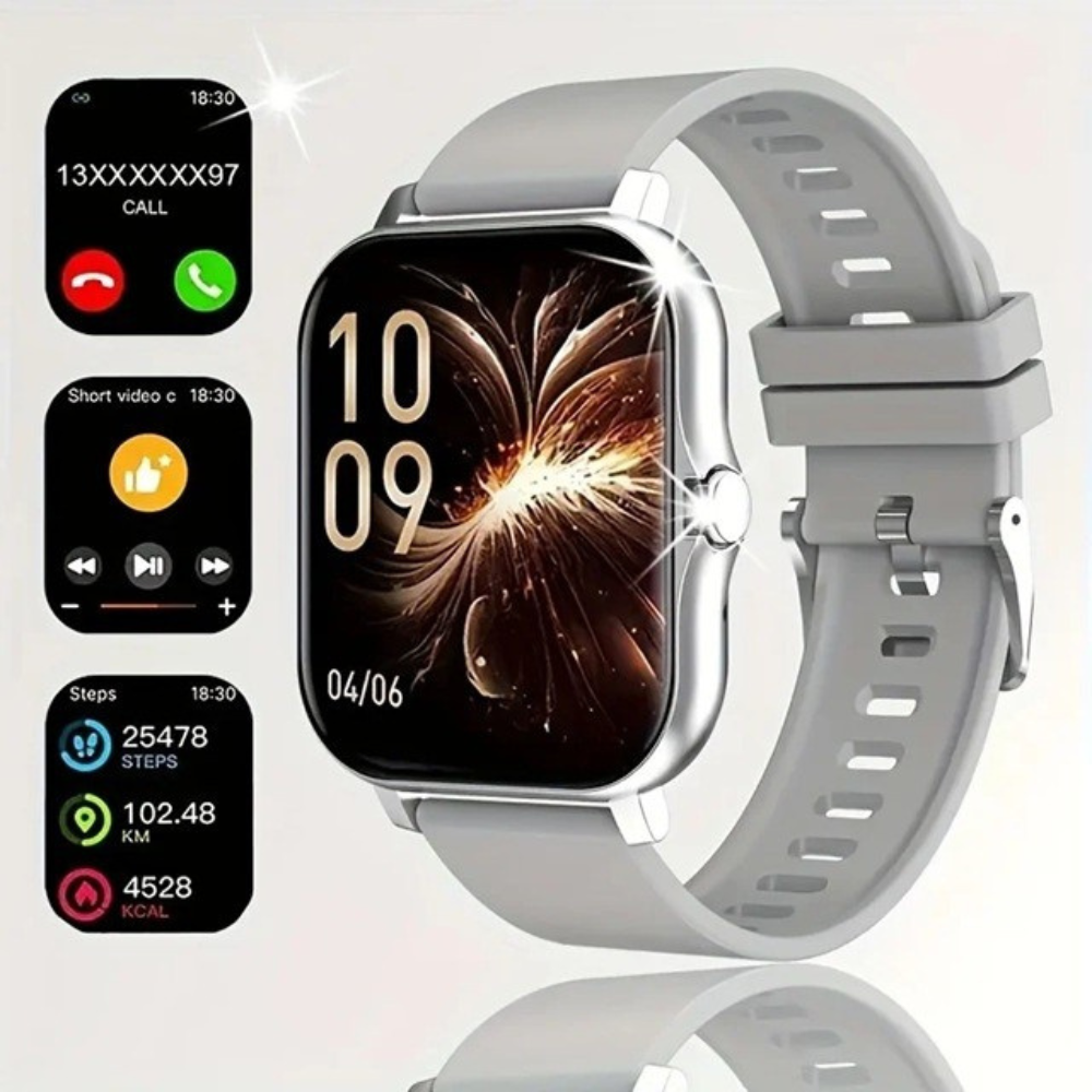 Ceas Smartwatch 180mAh, Apeluri Bluetooth, Monitorizare Sanatate, Ecran 1.81 inch, Notificari