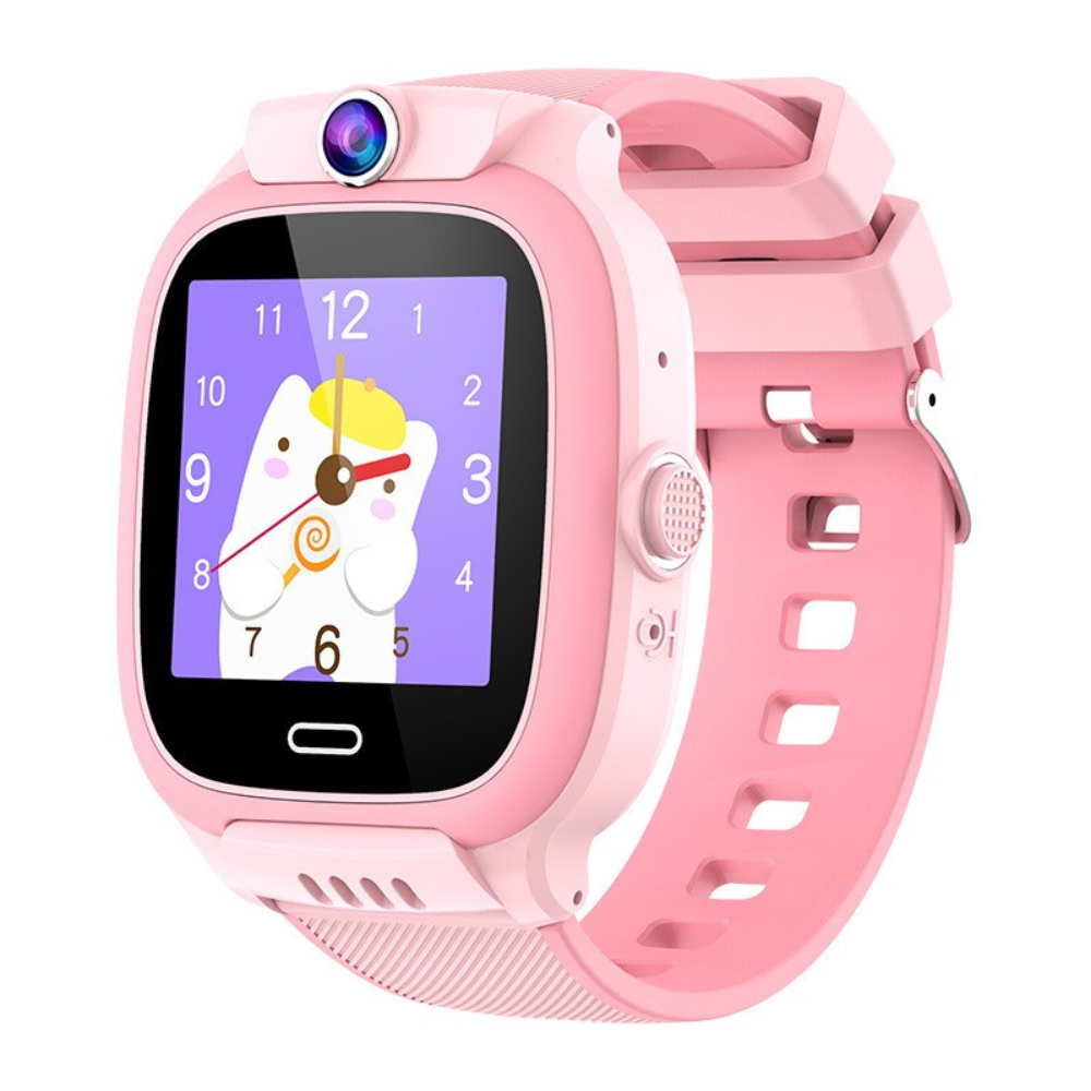 Ceas Smartwatch pentru Copii, Apel Video, 400mAh, Localizare, Istoric Traseu