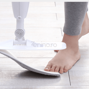Mop Plat cu Pulverizator, Rezervor 350 ml, Multiple Suprafete, Curatare Eficienta, Rezerva din Microfibra