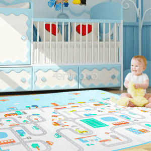 Covoras Educativ pentru Copii, Interactiv, Dezvoltare Armonioasa, din Spuma, Material Izolator, Usor de Curatat, Diverse Modele