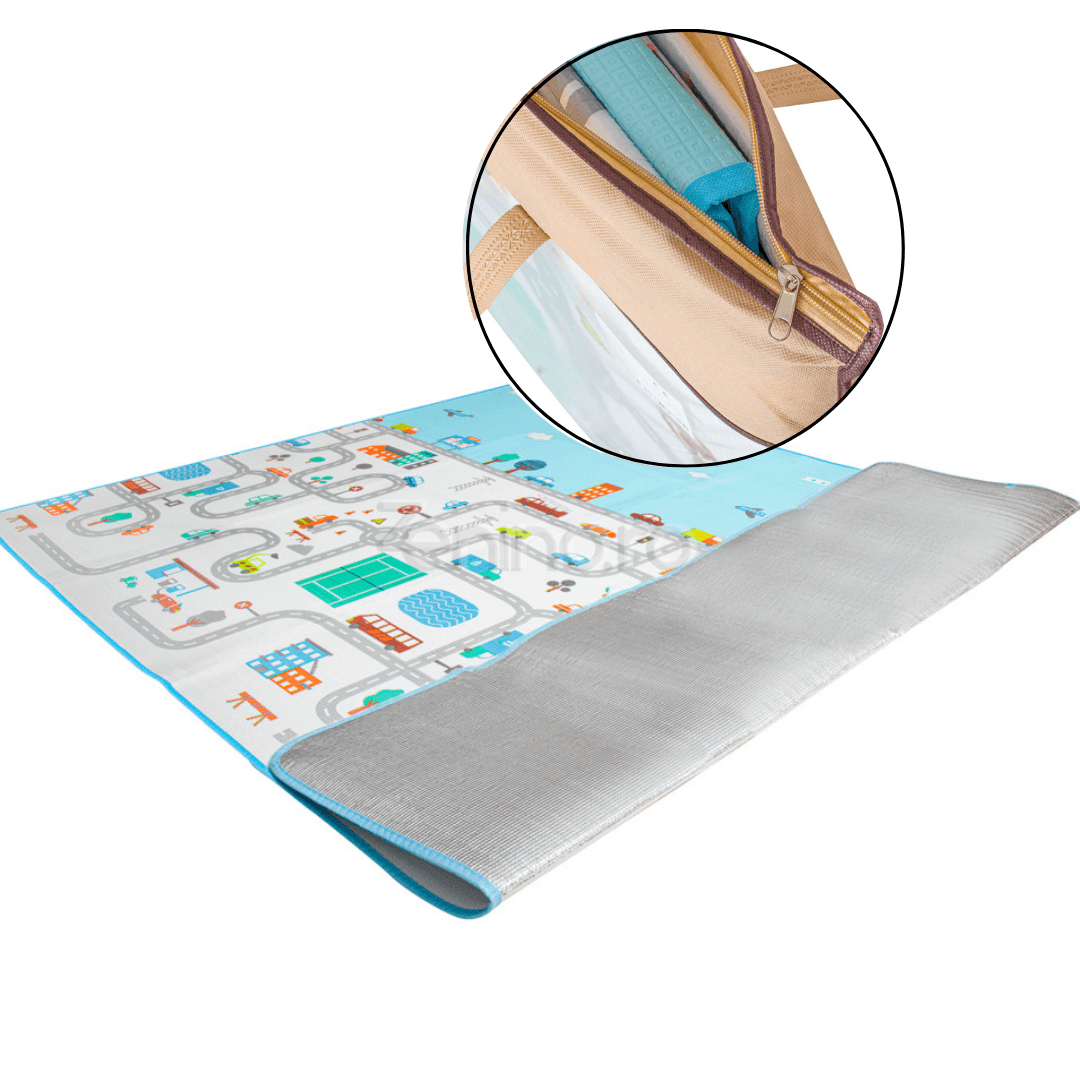 Educational Mat for Children, 2 Sides, Interactive, Harmonious Development, Foam, Insulating Material, Easy to Clean, Various Models