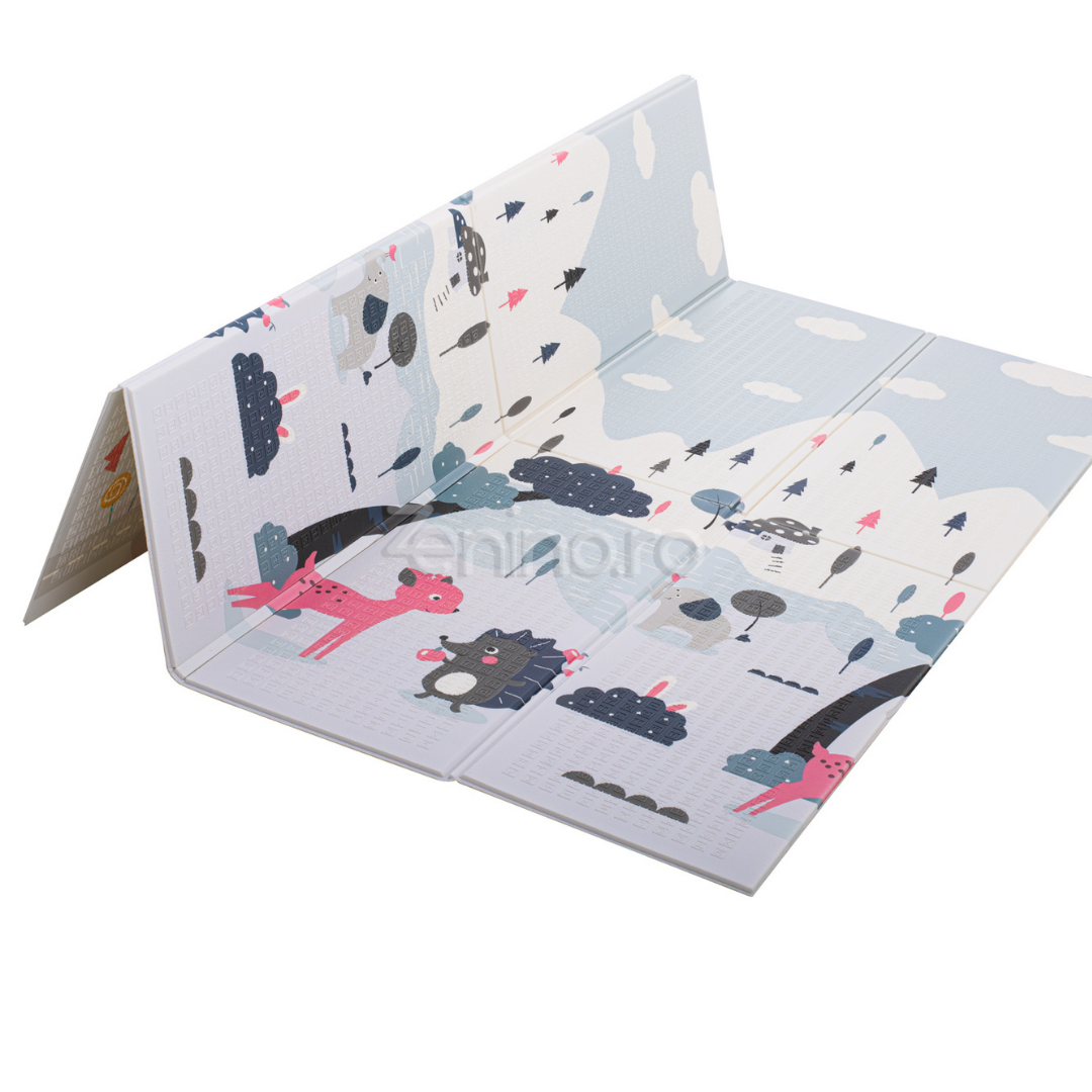 Educational Mat for Children, 2 Sides, Interactive, Harmonious Development, Foam, Insulating Material, Easy to Clean, Various Models