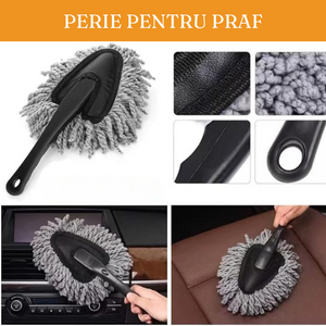 Car Cleaning Accessory Set, Microfiber Cloths, Tire Brush, Detailing Brush, Sponge, Interior/Exterior