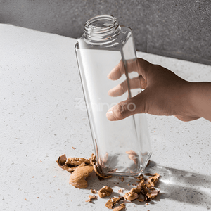 Oil Dispenser, Capacity 500ml, Automatic Open/Close, Gravity Induction, 29.5cm, White, Blue, Gray, Yellow