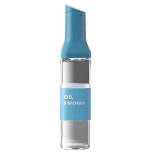 Oil Dispenser, Capacity 500ml, Automatic Open/Close, Gravity Induction, 29.5cm, White, Blue, Gray, Yellow