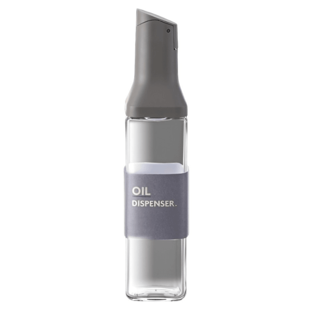 Oil Dispenser, Capacity 500ml, Automatic Open/Close, Gravity Induction, 29.5cm, White, Blue, Gray, Yellow