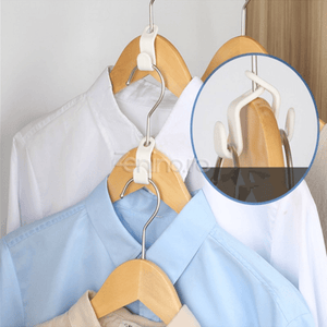 Set 10 Organizatoare Umerase, Economisire Spatiu, Potrivit pentru Genti, Accesorii, Material Rezistent, Alb