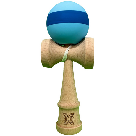 Kendama X Original, 18cm, Bila de Cauciuc, Lemn, Copii si Adulti, Joc Interactiv