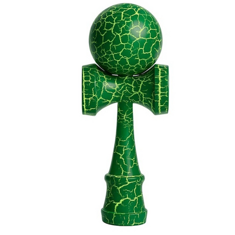 Kendama Original Profesional, Crack, 18cm, din Lemn, Joc Interactiv, Copii si Adulti