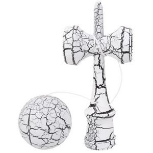 Kendama Original Profesional, Crack, 18cm, din Lemn, Joc Interactiv, Copii si Adulti