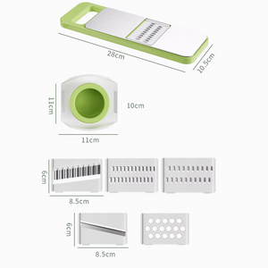 Set Razatoare Legume, 7 Piese, Otel Inoxidabil, Usor de Curatat