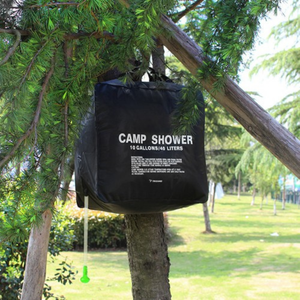 Dus Portabil cu Incalzire Solara, 20L, 40L, pentru Camping, Maner Agatare
