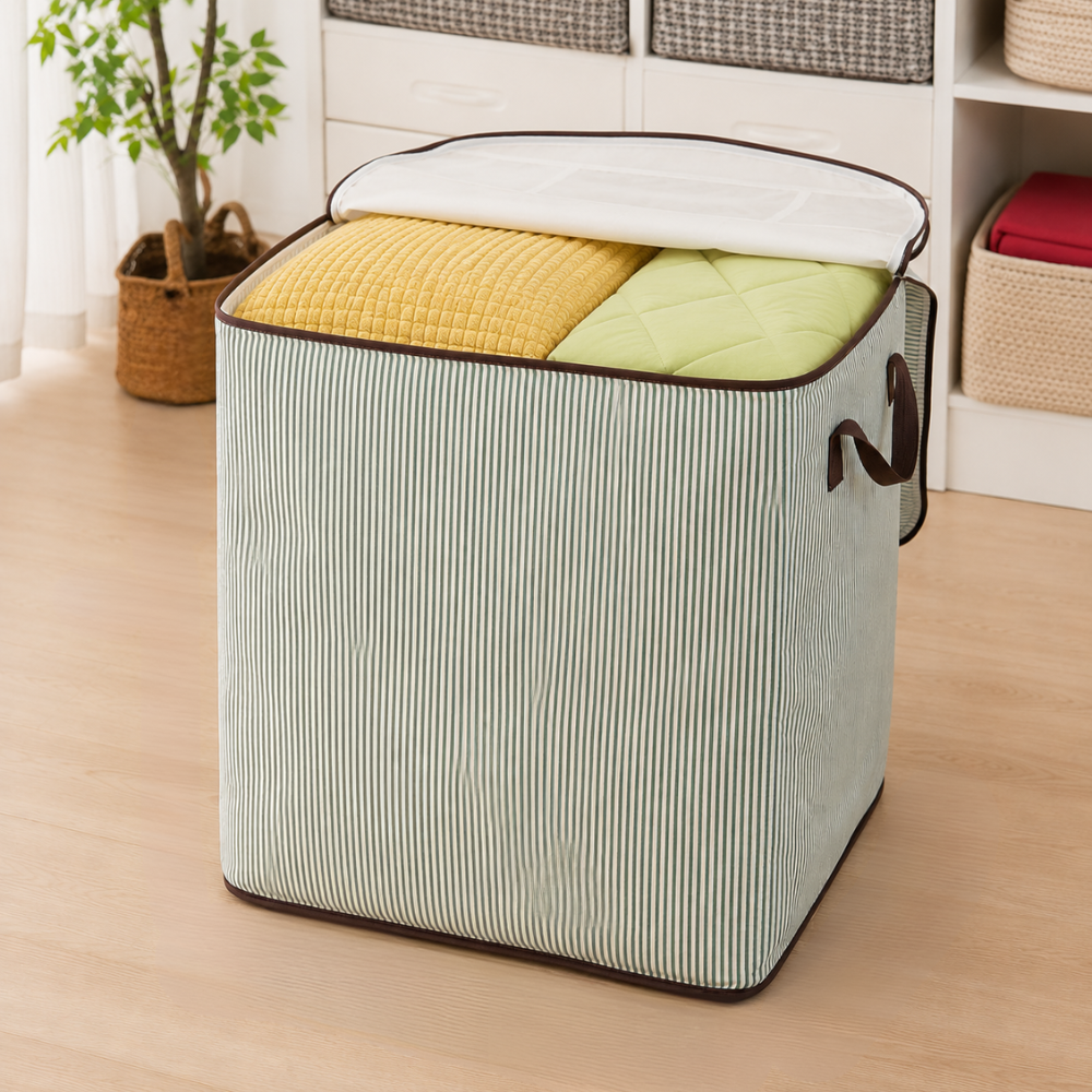 Husa Depozitare 80-180 Litri, Inchidere cu Fermoar, Material Textil, Pliabil