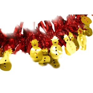 Beteala de Craciun, Diverse Modele, 2m x 11cm, Rosu, Albastru, Roz