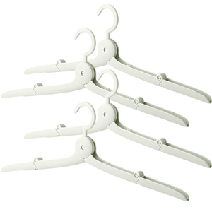 Foldable Travel Hanger Set, Portable Model, Universal, Made of PP