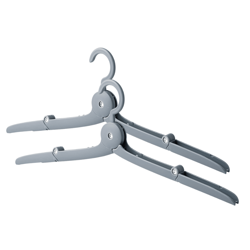 Foldable Travel Hanger Set, Portable Model, Universal, Made of PP