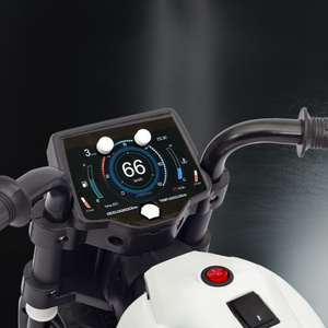 Motocicleta Electrica, Roti Ajutatoare, Functie Anti-Rasturnare, Lumini si Muzica, Motor 380W, Copii 3-7 Ani