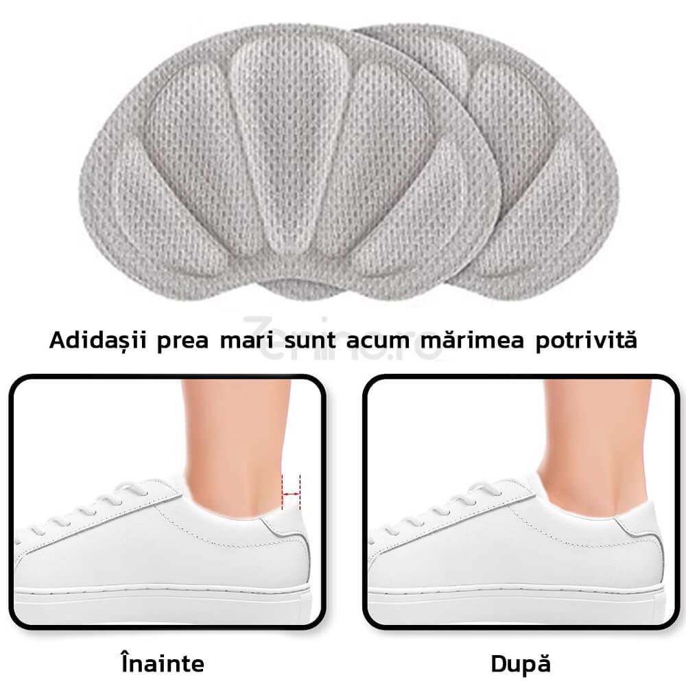 Set 2 Branturi cu Pernite, Suport Interior Incaltaminte, pentru Calcai, Ajustabile, Prevenire Bataturi, Marime Universala