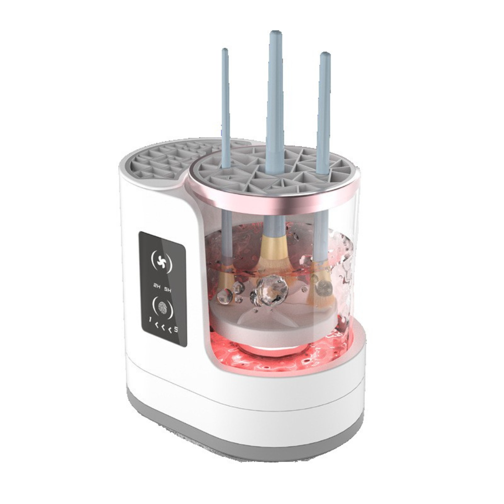 Dispozitiv Curatare Pensule Machiaj, 850 RPM, Functie Uscare, 5V, Portabil