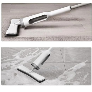 Set Mop Telescopic cu Galeata Pliabila, Burete Bumbac, Tija Reglabila, Sistem Stoarcere