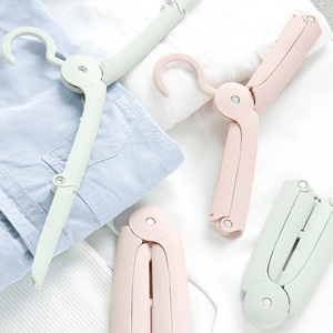 Foldable Travel Hanger Set, Portable Model, Universal, Made of PP