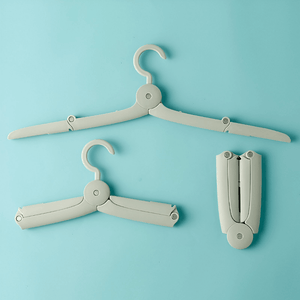 Foldable Travel Hanger Set, Portable Model, Universal, Made of PP